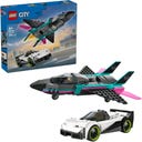 LEGO City - 60489 Düsenflieger vs. Rennauto - 1 Stk