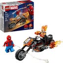 Marvel 76335 Spider-Man vs. Ghost Rider auf seinem Motorrad - 1 Stk