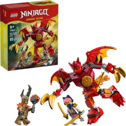 Ninjago - 71851 Kaijev bojni paket z zmajskim robotskim oklepom - 1 k.