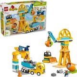DUPLO - 10476 Construction site with construction vehicles - 3-in-1 set