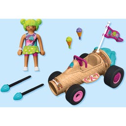 PLAYMOBIL 71718 - FUNSTARS - Racing Ice Cream Cone - 1 item