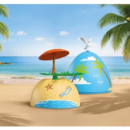 PLAYMOBIL 72101 - Spiel-Ei: Strandurlaub - 1 Stk