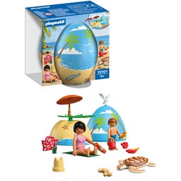 PLAYMOBIL 72101 - Spiel-Ei: Strandurlaub - 1 Stk