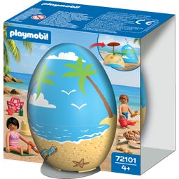 PLAYMOBIL 72101 - Spiel-Ei: Strandurlaub - 1 Stk