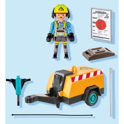 71752 - Action Heroes - Worker with Chisel - 1 item