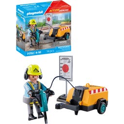 71752 - Action Heroes - Worker with Chisel - 1 item