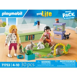 PLAYMOBIL 71753 - my Life - Familie mit Hasen - 1 Stk