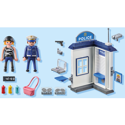 71733 - ACTION HEROES - Polizei Ermittlungszimmer - 1 Stk