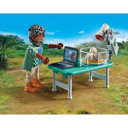 PLAYMOBIL 71523 - DINOS - Campo Base con Dinosauri - 1 pz.