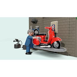 PLAYMOBIL 71620 - Delavnica za Vespe iz 60. let - 1 k.