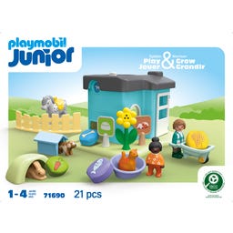 PLAYMOBIL 71690 - JUNIOR - Pensione per Animali - 1 pz.