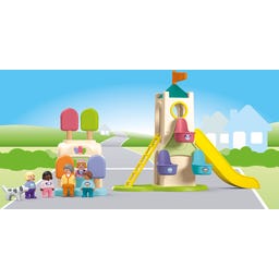 71703 - JUNIOR 1.2.3: Pustolovski stolp s stojnico za sladoled - 1 k.