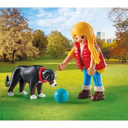 PLAYMOBIL 71738 - my Life - Frau mit Sennenhund - 1 Stk