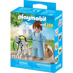 PLAYMOBIL 71736 - my Life - Manager with Dalmatian - 1 k.