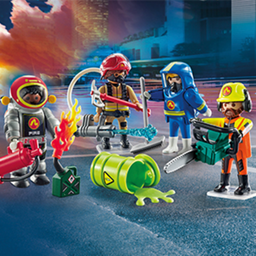 71468 - ACTION HEROES My Figures Feuerwehr - 1 Stk