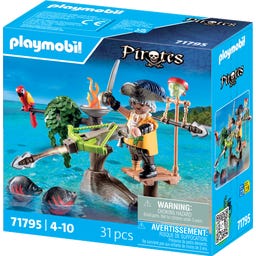 PLAYMOBIL 71795 - Pirates - Pirata con Balestra - 1 pz.