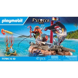 71794 - Pirates - Reševanje zaklada na piratskem splavu - 1 k.