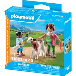 71803 - DUOPACK Kmetovalka z otrokom in telečkom - 1 k.