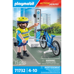 71732 - ACTION HEROES Polizei Fahrradstreife - 1 Stk