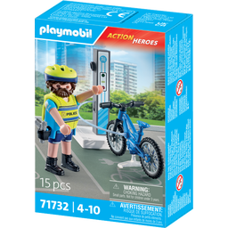 71732 - ACTION HEROES Polizei Fahrradstreife - 1 Stk