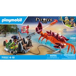 PLAYMOBIL 71532 - Battle against the Giant Crab - 1 item