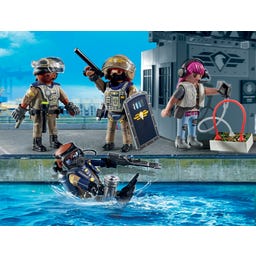PLAYMOBIL 71146 - City Action - SWAT-Figurenset - 1 k.