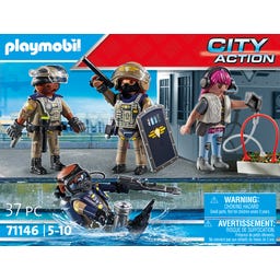 PLAYMOBIL 71146 - City Action - SWAT-Figurenset - 1 k.