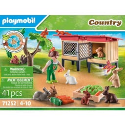PLAYMOBIL 71252 - Country - Kaninchenstall - 1 item