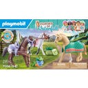 71356 - Horses of Waterfall - 3 Cavalli con Selle - 1 pz.