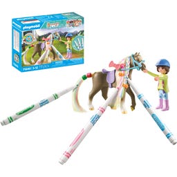 71640 - Horses of Waterfall - Ustvarjalni komplet s konjem in pisali - 1 k.