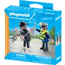 PLAYMOBIL 71804 - DUOPACK Policist in vlomilec - 1 k.