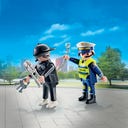 PLAYMOBIL 71804 - DUOPACK Policist in vlomilec - 1 k.