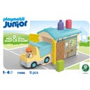 PLAYMOBIL 71686 - JUNIOR LKW mit Sortiergarage - 1 st.