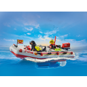 71464 - ACTION HEROES Feuerwehrboot mit Aqua Scooter - 1 Stk