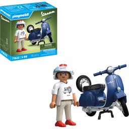 PLAYMOBIL 71622 - 1969 Vespa 150 Sprint Veloce Blå - 1 st.