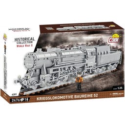 Cobi War locomotive class 52 Scale 1:35 - 1 item