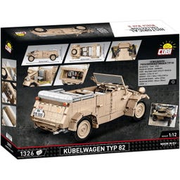 Kübelwagen passenger car TYP 82 Scale 1:12 - 1 item