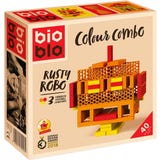 Bioblo MINI BOX "Rusty Robo" mit 40 Bausteinen