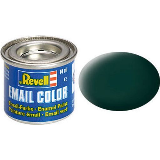 Revell Enamel Color - Black-Green Matte - 14 ml