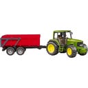 02057 John Deere 6920 mit Wannenkippanhänger (rot) - 1 Set
