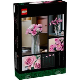 Botanične rastline - Šopek rožnatih vrtnic