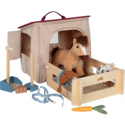 Horse with Stall Playset and Accessories in a Bag - 1 item