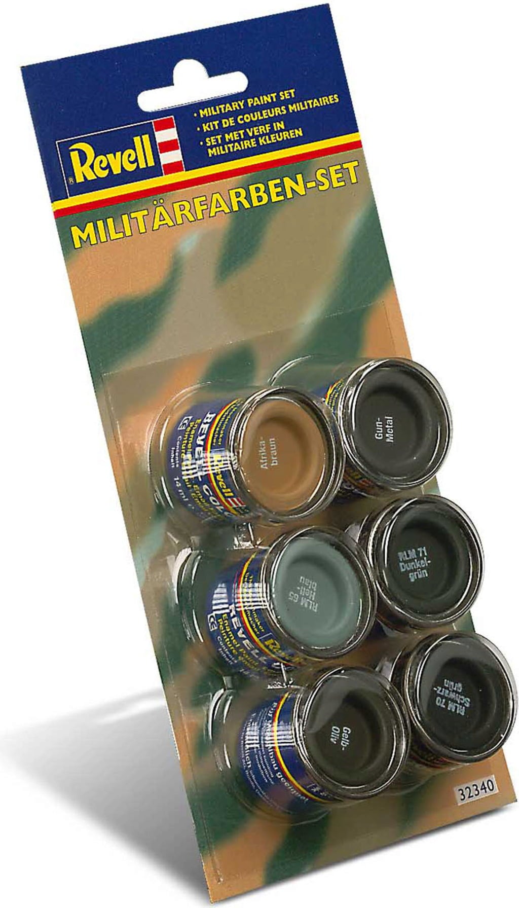 Revell Emalj Färg - Militär - 1 set