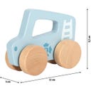 Small Foot Push-Along Car, blue