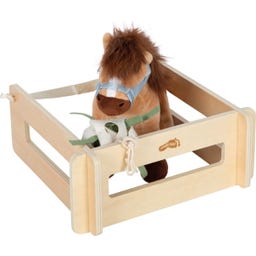 Horse with Stall Playset and Accessories in a Bag