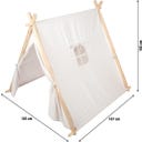 Small Foot Play Tent, natural white