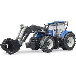 Bruder 03121 New Holland T7.340 mit Frontlader - 1 Stk