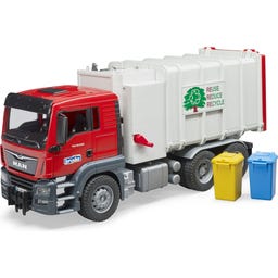Bruder 03761 MAN TGS Seitenlader Müll-LKW - 1 Set
