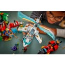 Ninjago - 71857 Spopad z ninja vozili pri Drevesni hišici