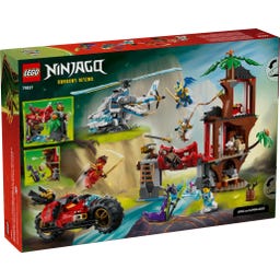 Ninjago - 71857 Spopad z ninja vozili pri Drevesni hišici
